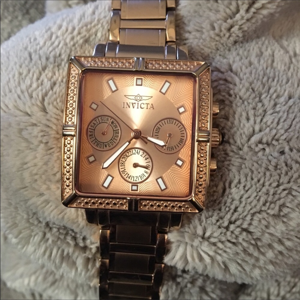 Rose Invicta Wildflower Watch
